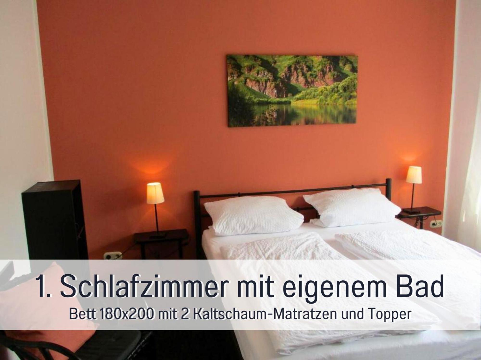Ferienhaus Schwaab-Scherr, Genau Zwischen Bernkastel-Kues Und Traben-Trarbach, Mit Kostenlosem Oepnv-Ticket Fuer Bus Und Bahn, Parkplaetzen, Fahrradgarage Und Vielen Tipps Erden Luaran gambar