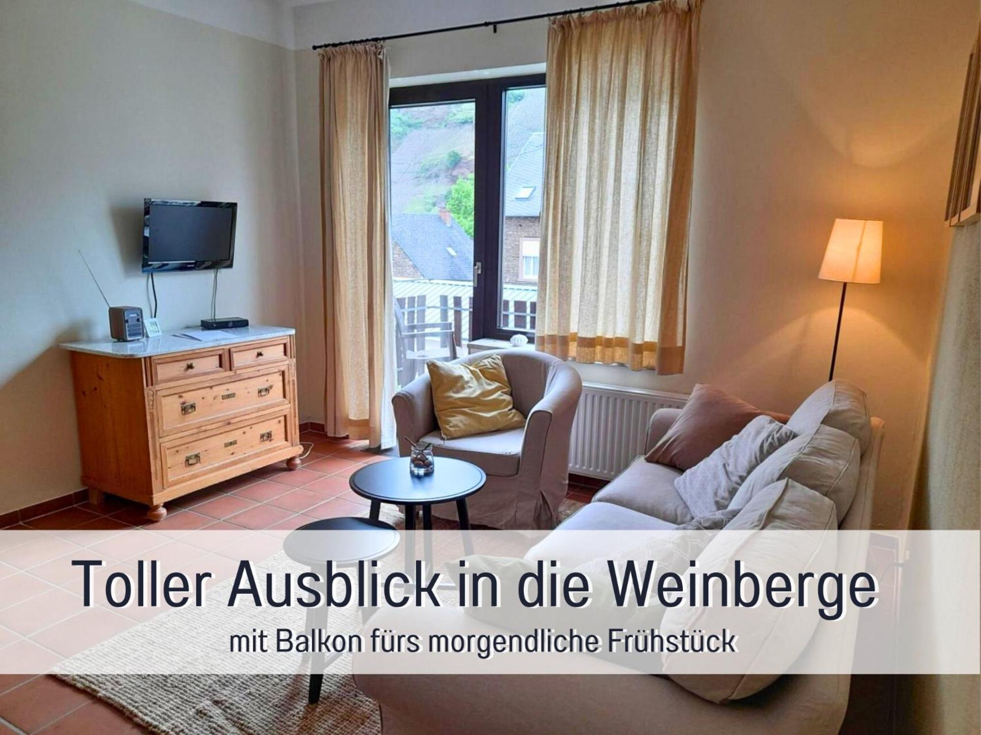 Ferienhaus Schwaab-Scherr, Genau Zwischen Bernkastel-Kues Und Traben-Trarbach, Mit Kostenlosem Oepnv-Ticket Fuer Bus Und Bahn, Parkplaetzen, Fahrradgarage Und Vielen Tipps Erden Luaran gambar